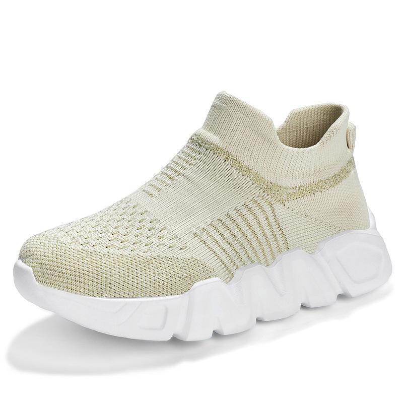 

Обувь для мальчиков, для детей среднего и старшего возраста, осенняя новинка, сетчатые, трендовые, модные, повседневные спортивные туфли, студенческие детские кроссовки для бега 32 бежевый