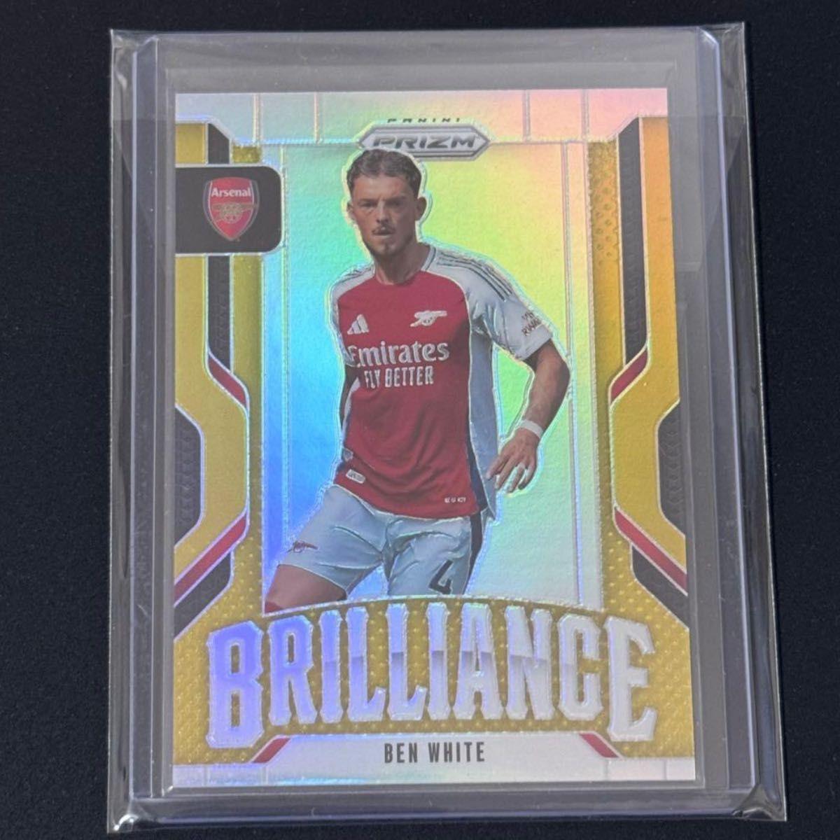 Used 2022-23 Panini Prizm Ben White Arsenal Soccer Cards Limited to 10