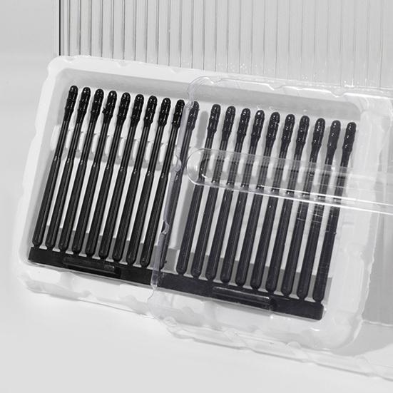 20-teiliger Ohrenschmalz-Entfernungsstift, leicht zu tragen, einmalige glatte Kanten, gute Klebrigkeit, kreatives Schönheitszubehör, selbstklebender Gehörgangsreiniger aus Acrylsäure