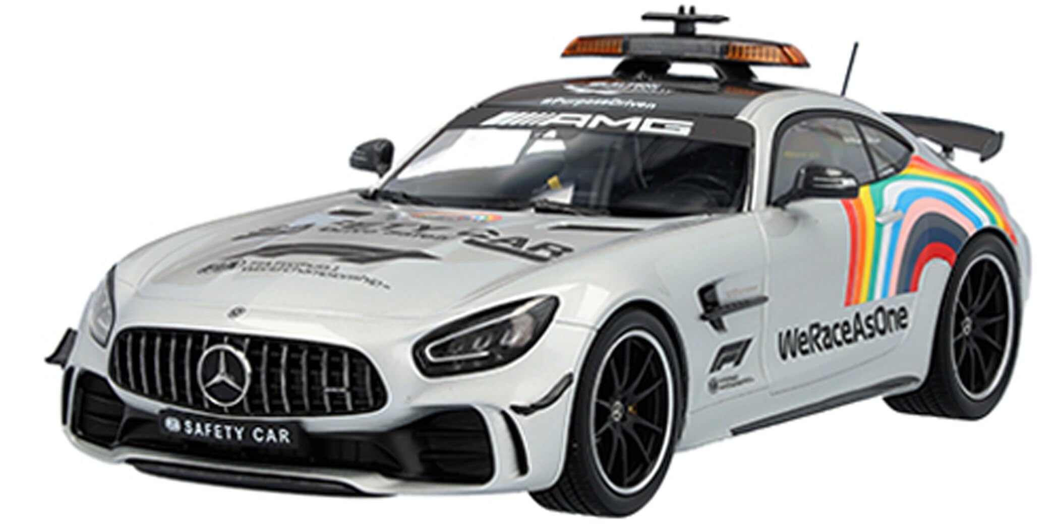 

[Mercedes-Benz Collection] Genuine Mercedes-AMG GT R F1 Safety car (C190) 1/18 scale silver color