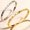 New Titanium Steel Bracelet for Girls, High-end and Exquisite European and American Bracelet