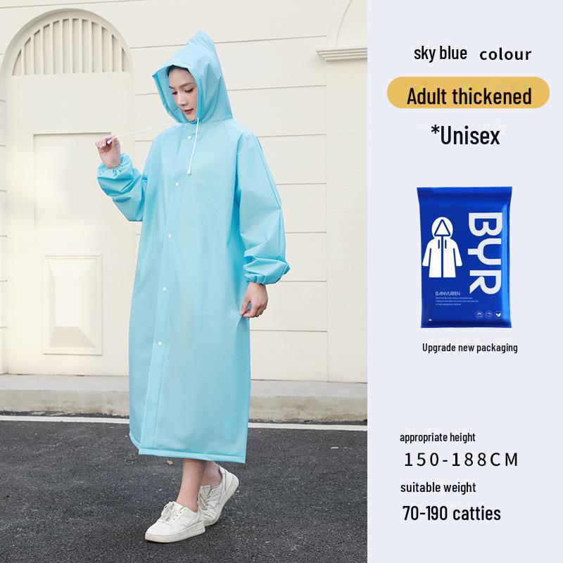 "Children's Full-Body Rainstorm-Proof Disposable Raincoat for Boys and Girls with Backpacks"