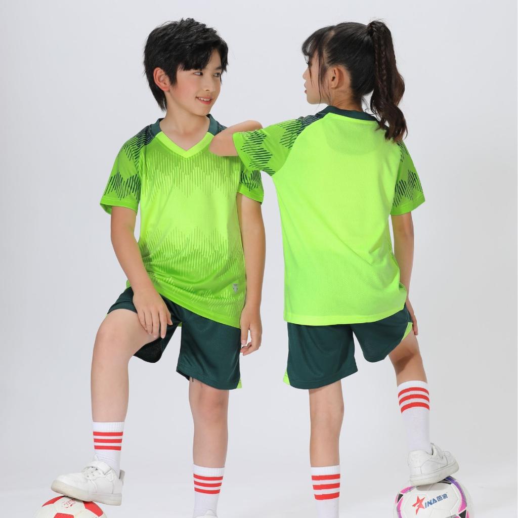 Adult Children'S Team Game Training Clothes Football Set Summer Short-Sleeved Sports Jersey Batch