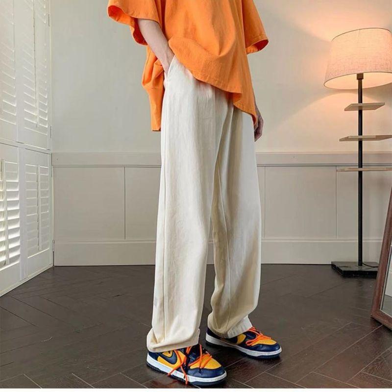 

Очень большой размер 150.00 кг Модные уличные повседневные брюки Apricot 3XL(Suggested 82.50 kg-97.50 kg)