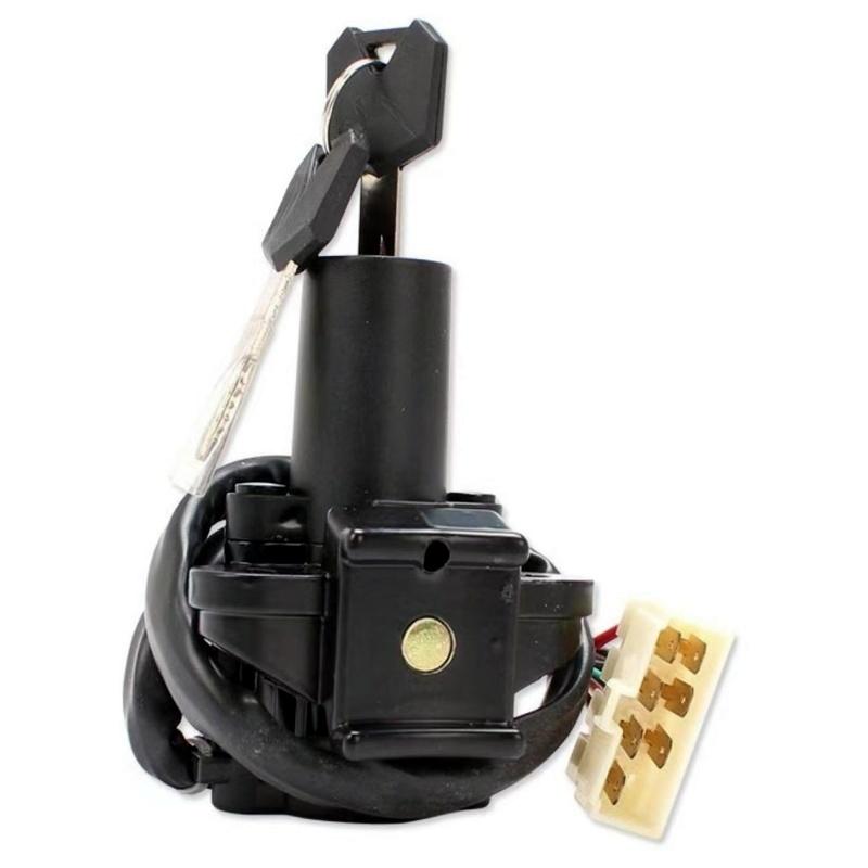 Motorcycle Ignition Switch Lock Fuel Gas Cap W/Key Set Fit For Ninja ZX-6R ZX7R ZX7RR ZX9R ZZR400 ZZR600 ZXR400 ZXR750 1991-2006