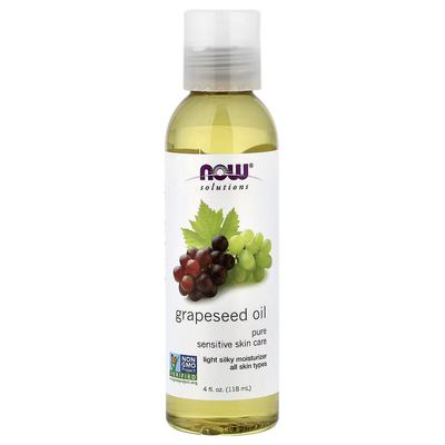 2 X Solutions, Grapeseed Oil, 4 Fl Oz (118 Ml)