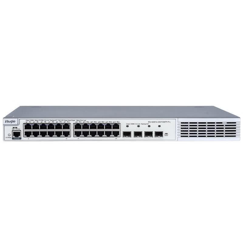 Ruijie RG-S2910 Series 24-Port Gigabit POE Managed Switch