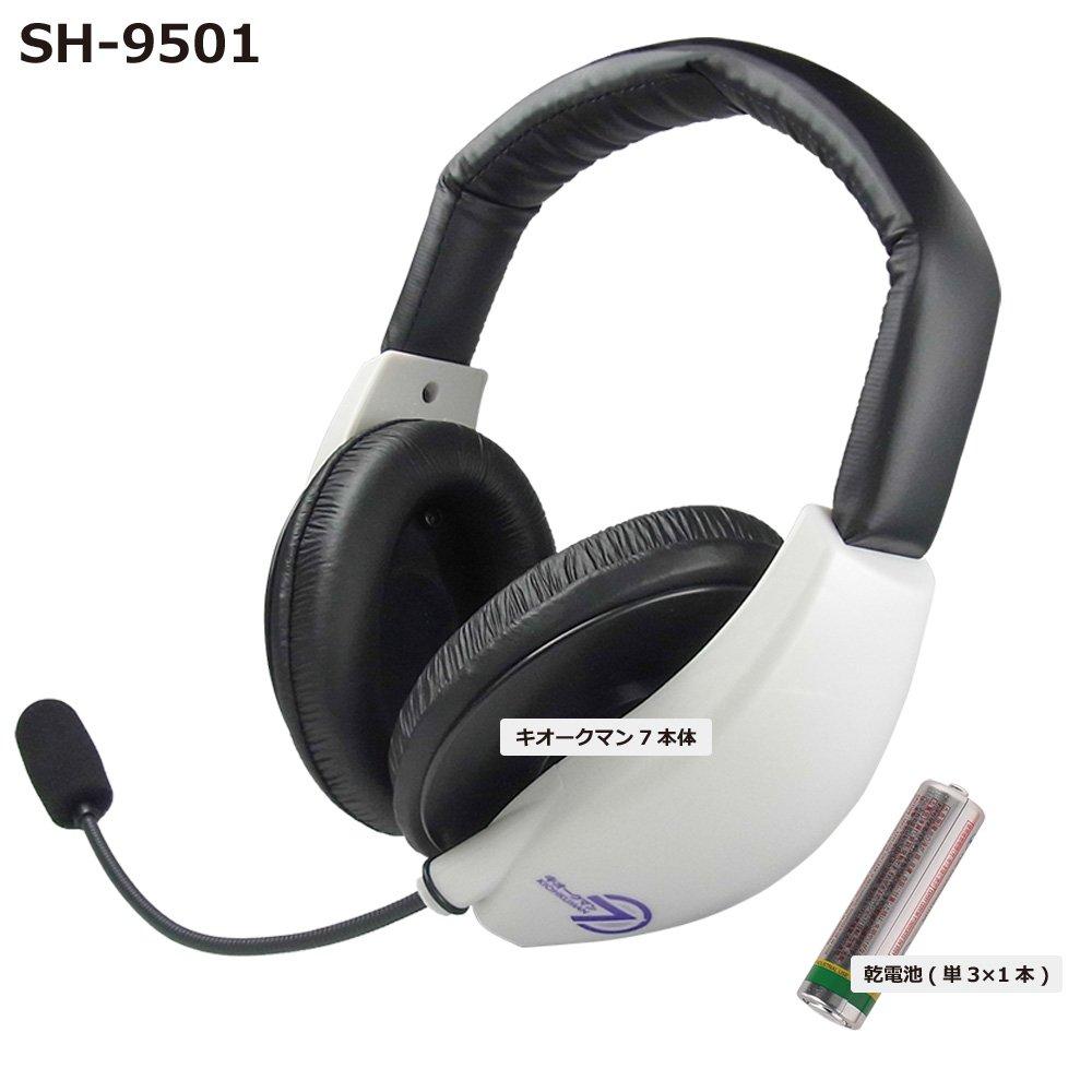 Joka Kogyo Kiokman Made In Language Learning Hear Your Own Headphones with 7, Japan, Closed-Back Headset, Device, Voice, Microphone, SH-9501