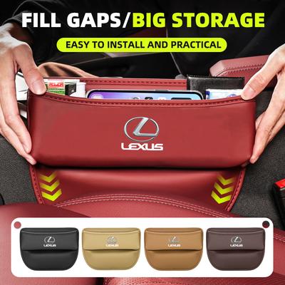 Multifunction Car Seat Gap Organizer Storage Box Accessories For F-SPORT ES RX NX LS UX LM LX GX LC RZ IS CT GS RC HS SC