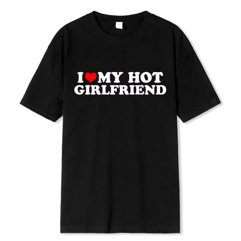 2025 Summer and Autumn new humorous street print T-shirt loose and trendy short-sleeved cotton couple s top 02 S