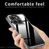 For Motorola Edge 60 Pro 5G Clear Phone Case MOFI Ultra-Thin TPU Phone Back Cover