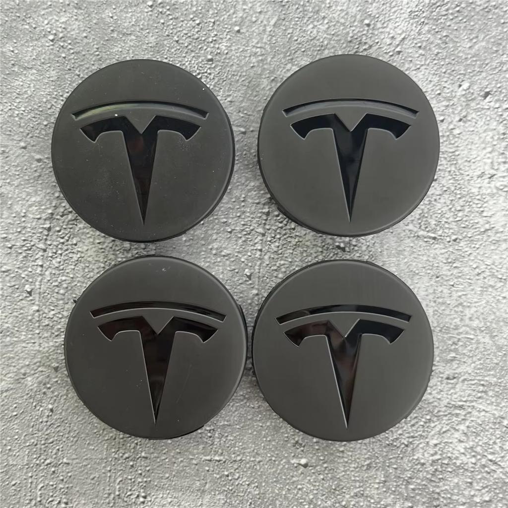 AMY1 4pcs/set 56mm Tesla Model 3 Model Y Original Covers Hub Caps Wheel Center Caps for Tesla Model Y X S Original Auto Accessories