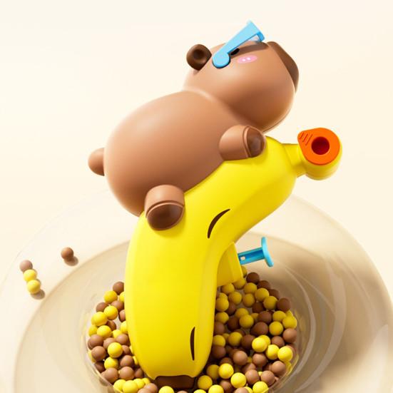 Water Squirter Toy Kids Cartoon Capybara Sprayer for Bath Pool Water Fight Fun Summer Outdoor Play Shooter for Toddlers Children