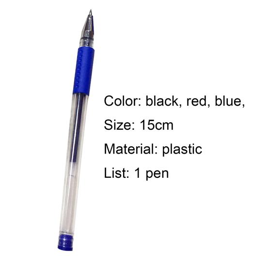 Stylo à encre Gel en plastique 0.5mm, fournitures scolaires et de bureau, papeterie pour étudiants, outil d'écriture