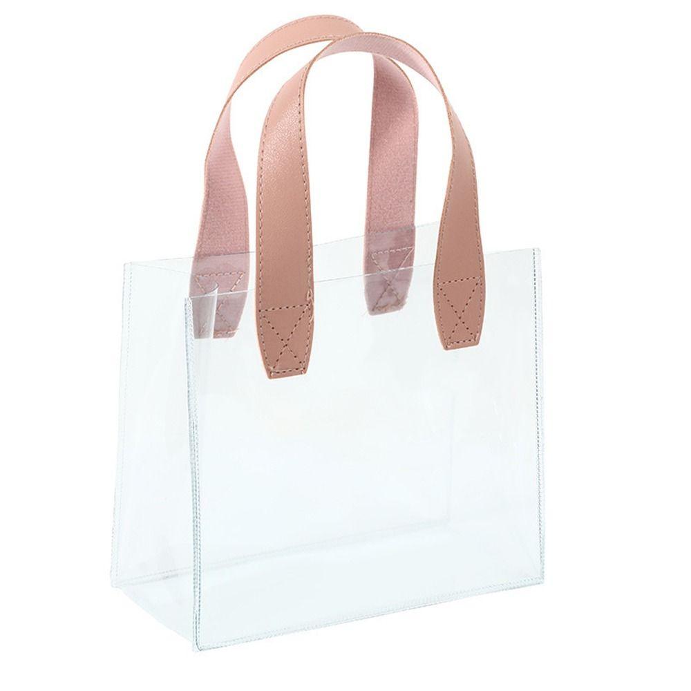 Bags Storage Bags Lipstick Makeup Bags Clear Tote Bags PVC Women Cosmetic Bags Transparent Handbags