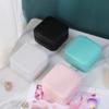 Simple Portable Ornament Box Travel Storage Bag Necklace Ear Studs Box Mini Retro Small Box 10x10x5cm
