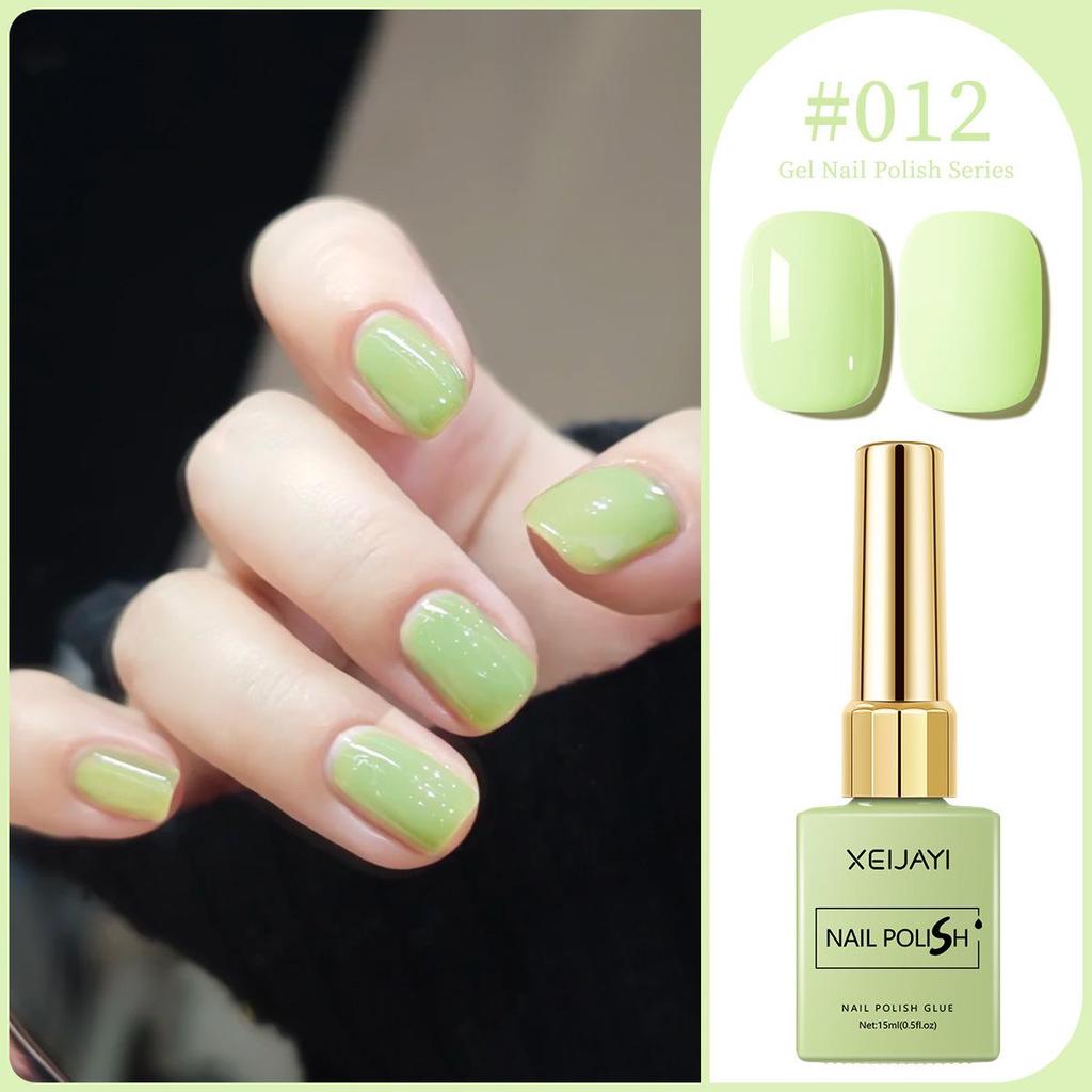 XEIJAYI 15ml Solid Color Nail Gel - 72 Color Options for Nail Art Salons