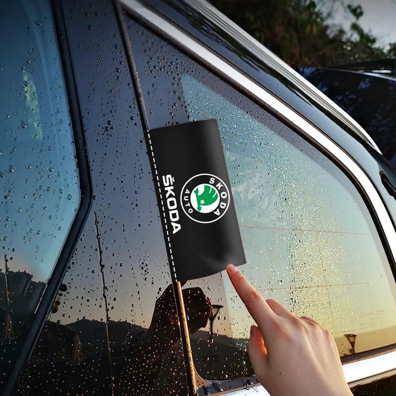 Drhau4 Car Creative Personality Decoration Car Logo Sticker For Skoda Fabia Octavia Karoq Kodiaq Kamiq Superb Rapid Citigo Scale