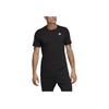 Adidas Round Neck Casual Sports Short Sleeve T-Shirt Men Tops Black DV3069