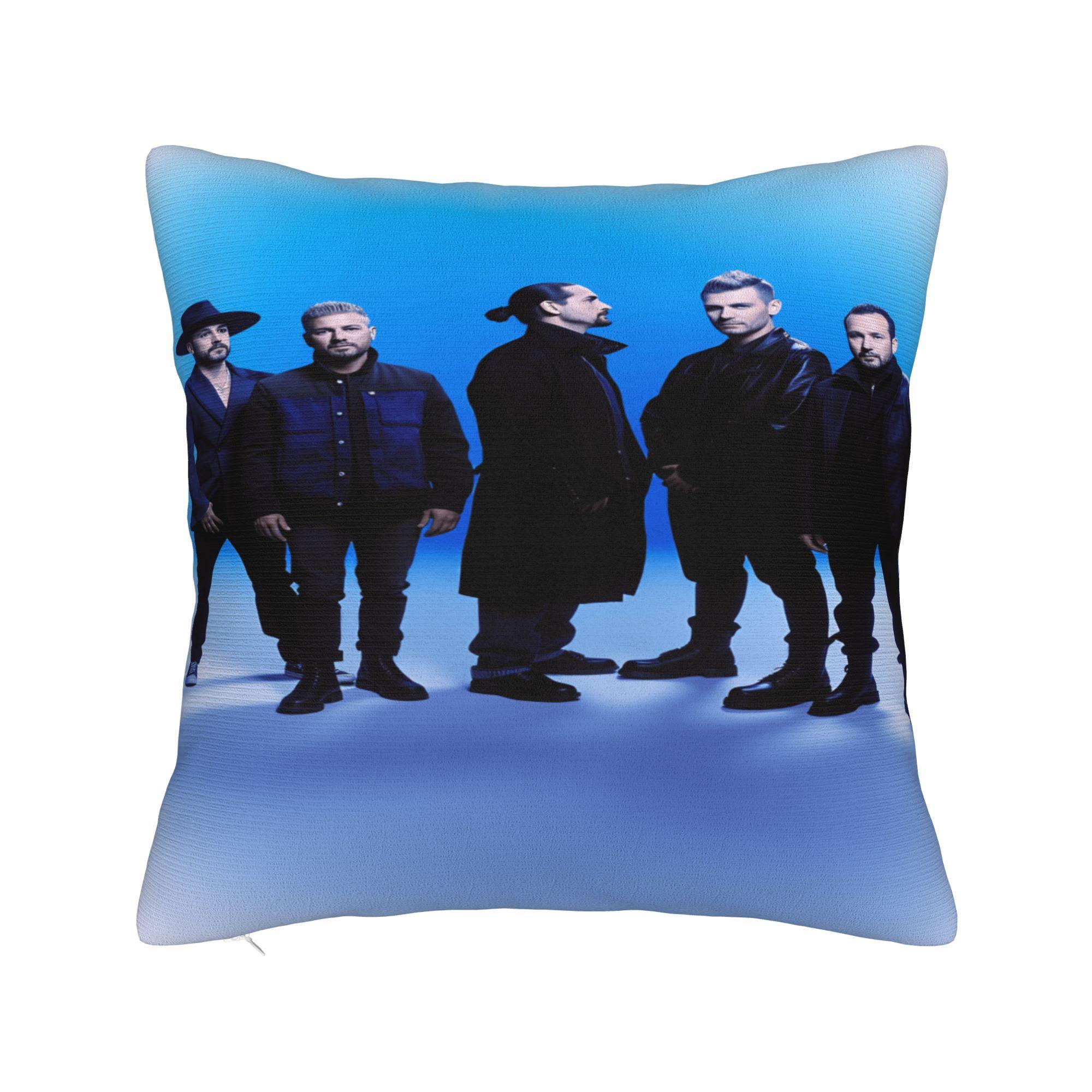 BSB band B-Backstreet boys Pillow Case Custom Pillow Cover Cute Funny Pillowcases For Sofa Home Decoration 12x12Inch
