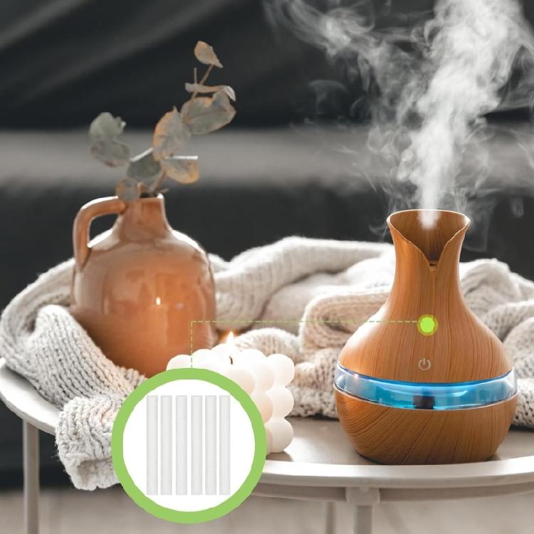 100PCS Humidifier Cotton Wicks Humidifier Filter Sticks Humidifier Replacement Part for Improved Indoor Air Quality