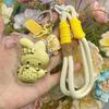 Shuibei 999 Pure Gold My Melody Strawberry KT Pendant Keychain & Bag Charm Ornament