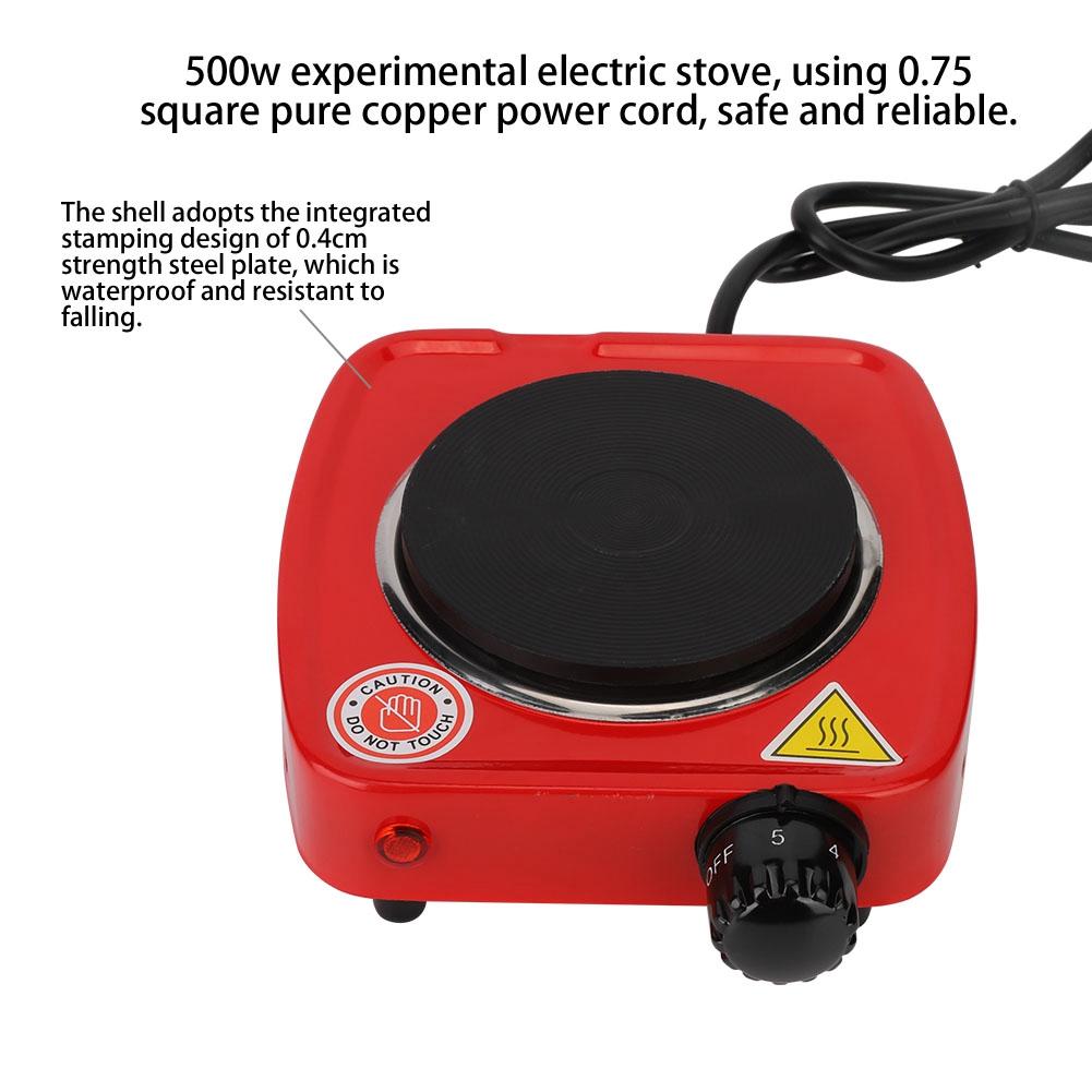 500W Household Lipstick Electric Stove Heating Furnace Temperature Adjustment Heater