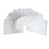 Brand New Practical Wide Application Coin Holder Sheet Clear PVC Protection 1/10 Sheet For Coin Collection 20 Pockets