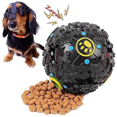 Dog Leaky Ball Τροφή για κατοικίδια Dropping Ball Pet Dog Toy Sounding Toy Squeaky Ball YSX