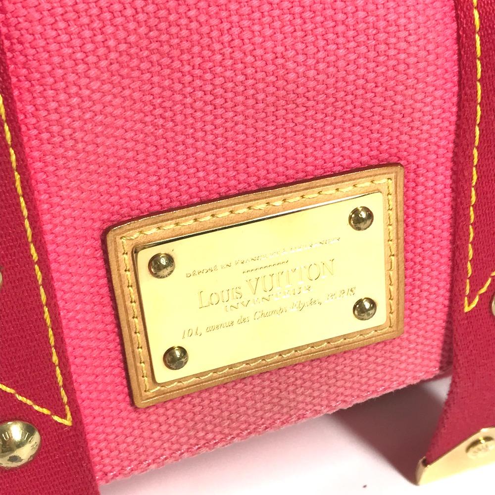 Louis Vuitton M40071 Antigua Sac mule Handbag Shoulder Bag Canvas pink