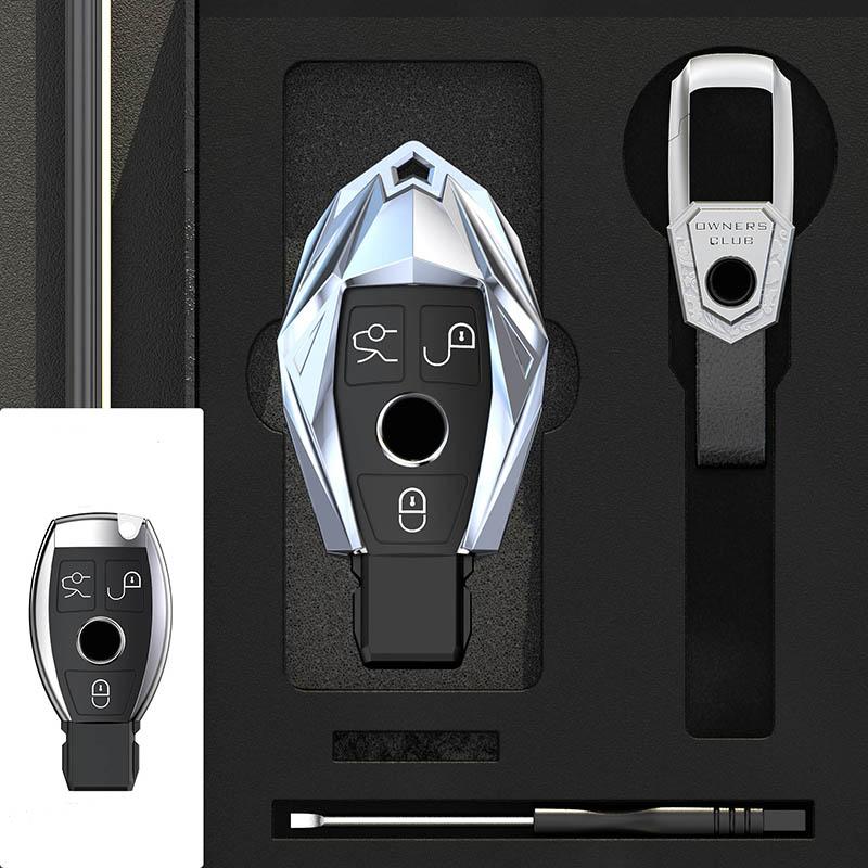 

Чехол для автомобильного ключа из цинкового сплава для Mercedes benz ACESG GLS CLA Class W213 W177 W205 W222 X167 W177 AMG