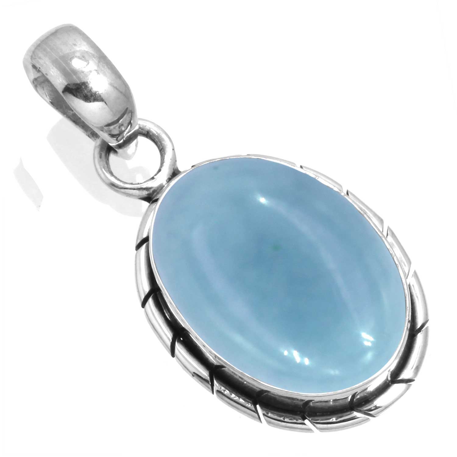 

Кулон из стерлингового серебра 925 пробы для женщин, с драгоценным камнем, ручной работы, подарок на День дружбы, амазонит, ангелит, голубой опал, ботсванский агат, мохавский азурит, хризоколла