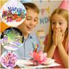 Cartões Pop-Up 3D Populares de Feliz Aniversário Convite Cartão de Cumprimentos Bolo Presente para Crianças de Negócios Cartão Postal Turístico Para Amigo Pai Mãe Presente