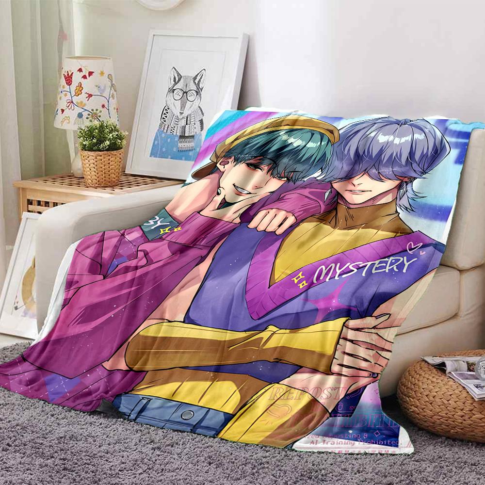 1Pc Baby Mystery Friendship Blanket For Couch Bed Plush Cozy Fuzzy Blanket Super Soft Warm Blankets For Fall And Winter 0918198