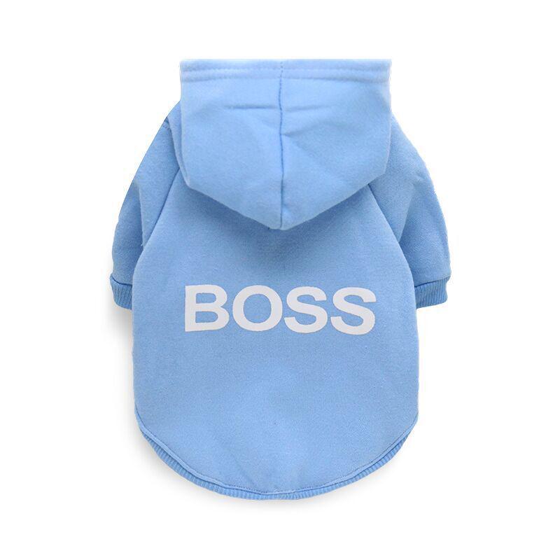 Pet Fleece Hooded Sweatshirt for Dogs - Autumn & Winter Style