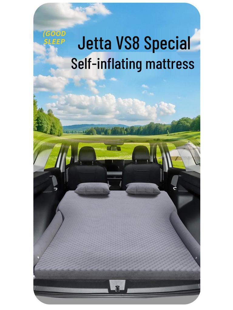 Jetta VS8 Rear Seat Inflatable Car Mattress and Trunk Air Cushion Bed