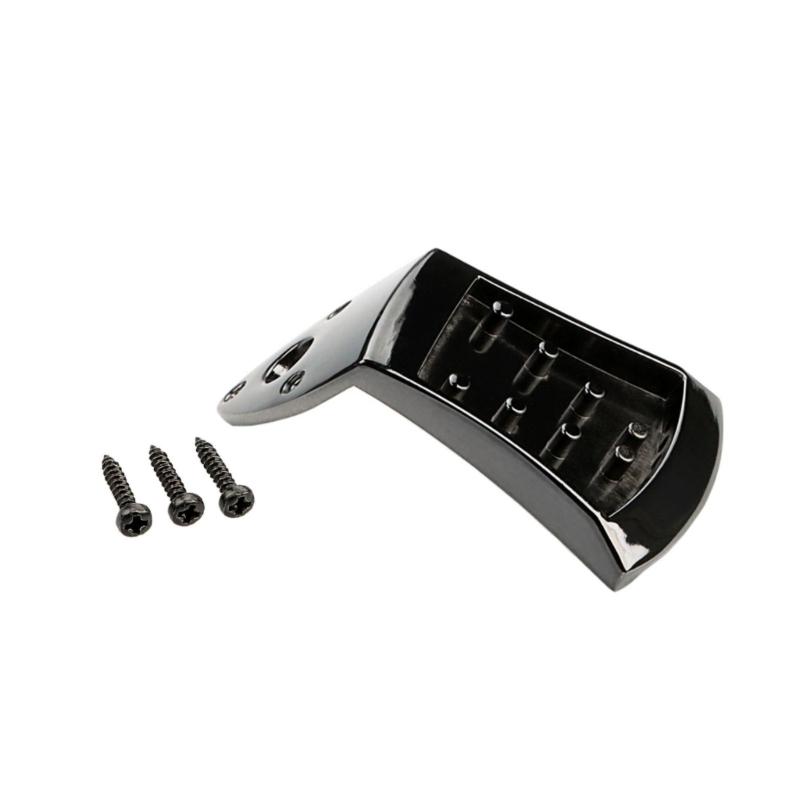 8 String Mandolin Tailpiece Metal Triangular Mandolin Tailpiece with Mounting Hardware Musical Instrument Accessories 1