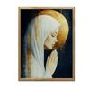 Calm Prayer Calm Prayer, 70X100 Cm, Wooden Frame Light Oak, Matte Paper 230 Gsm
