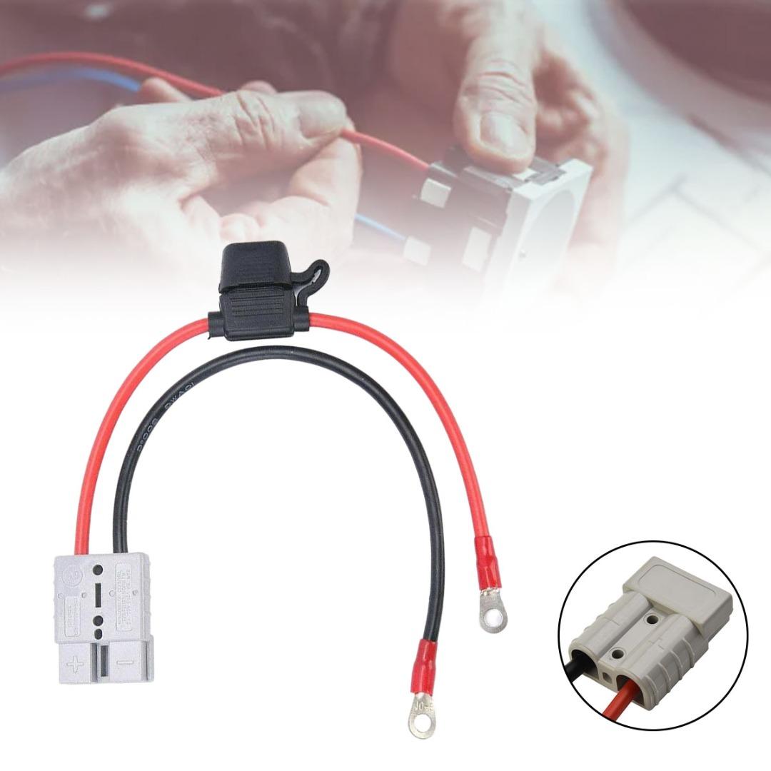 

Yuanshu New 10AWG 50A Anderson Соединительный соединительный кабель для аккумуляторной батареи 1000 В постоянного тока