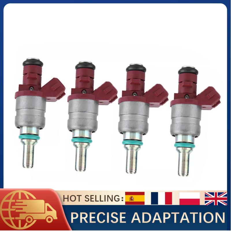 4 st bränslespridare för Mercedes Benz C230 1,8L W203 W204 Direkt passform Ersättning OE A2710780023 A2710780549 Motor Delar