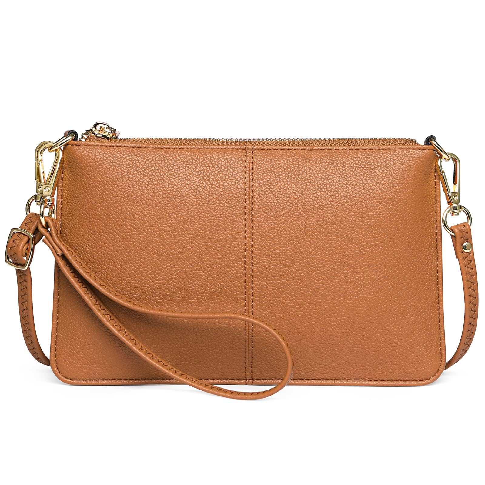 

SENDEFN Women s Genuine Leather Shoulder Bag, 2-Way Design, Large Capacity, Lightweight, Crossbody or Shoulder Pouch, Stylish Gift, Mini Bag