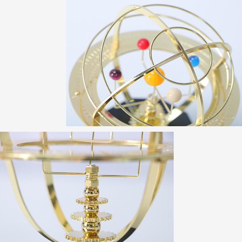 Modello di Sistema Solare Orrery Grande: Ornamento Creativo Fatto a Mano