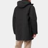 Carhartt WIP Solid Color Cotton Zip Hooded Parka Men outerwear Black I029455-26-XX