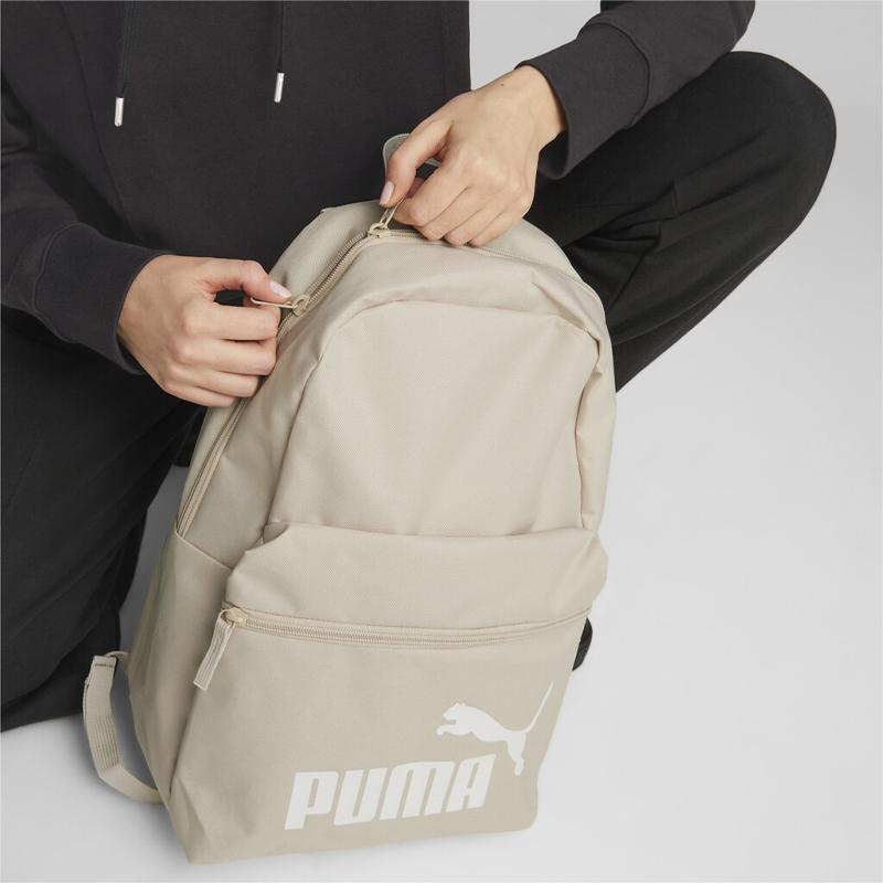 New PUMA Fabric Backpack Regular Unisex Oat 075487-94