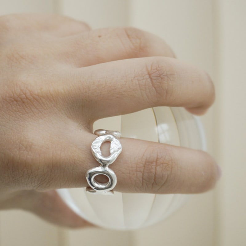 

toust SHELLY STONE Open Ring ~13