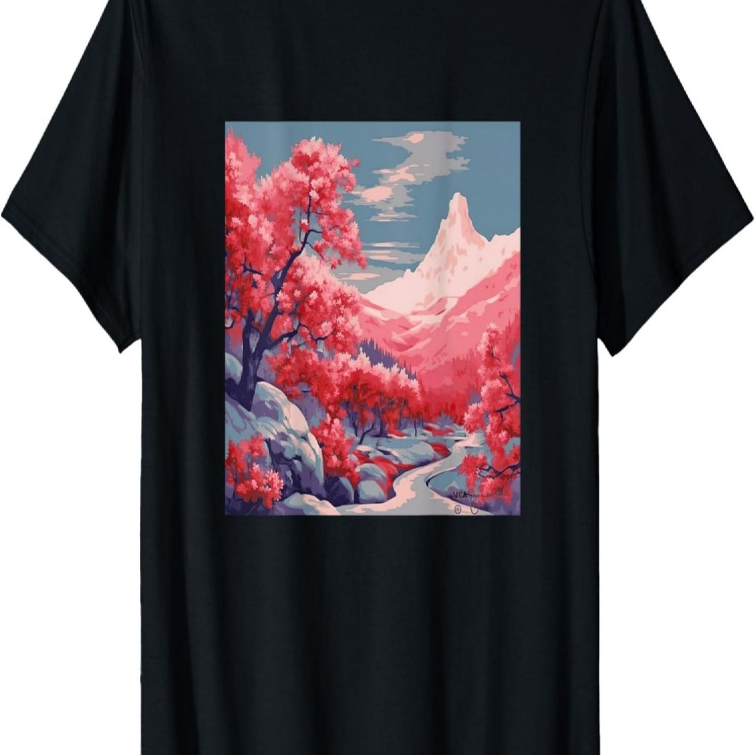 Sakura Cherry Blossoms T-Shirt(1) S