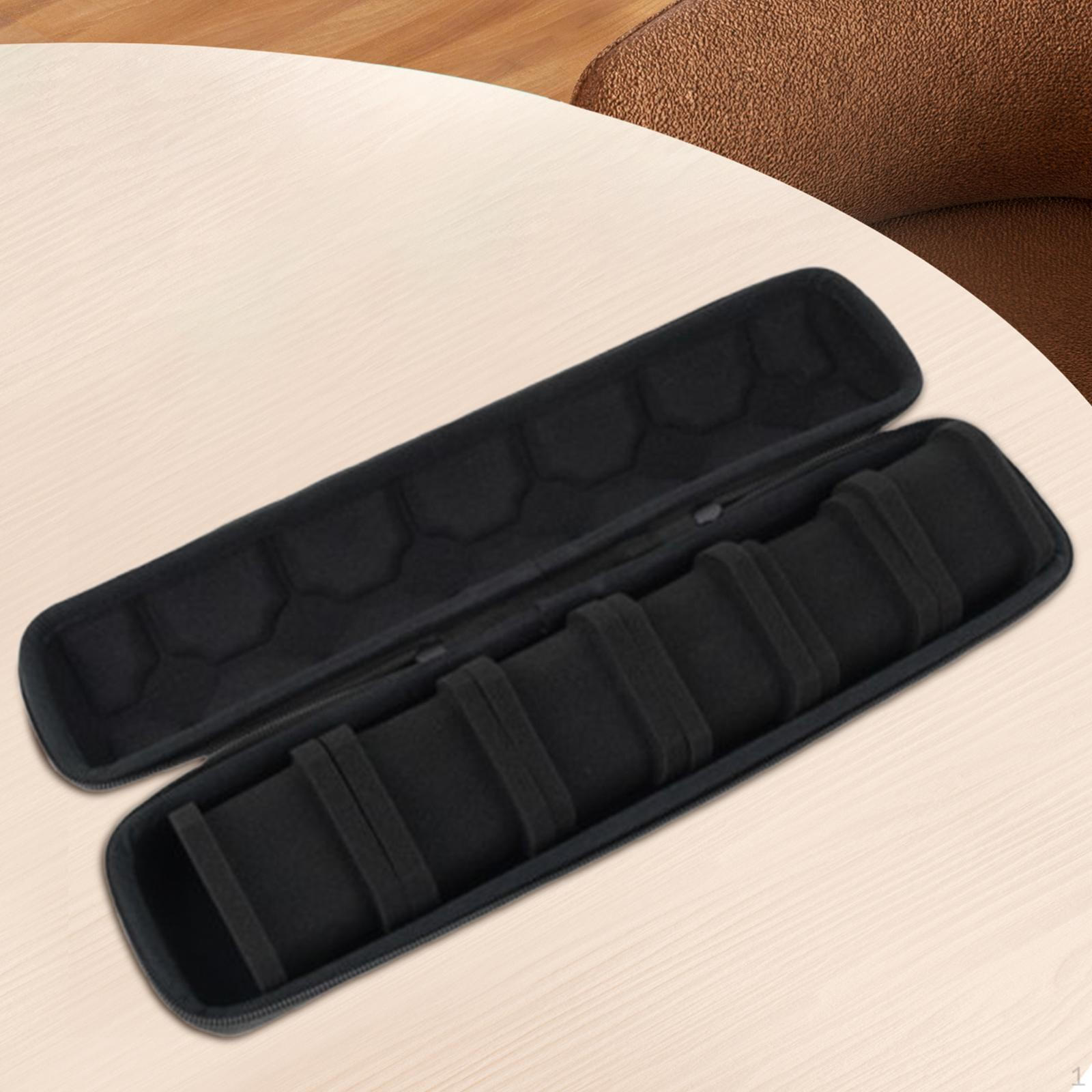 

Органайзер для часов, держатель для сумочки, жесткая коробка, сумка для хранения наручных часов для путешествий на открытом воздухе 6 Slots