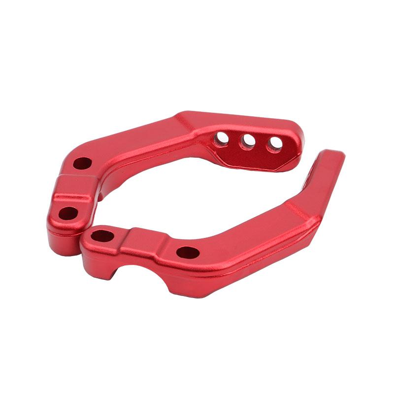 28mm Handlebar Guard Clamp For HONDA KTM EXC YAMAHA KAWASAKI RMZ Motocross Handguard Support Bracket Mount Universal красный