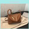 Minimalist Pu Tote Bag For Women With Large Capacity And Zipper Closure For Daily Use