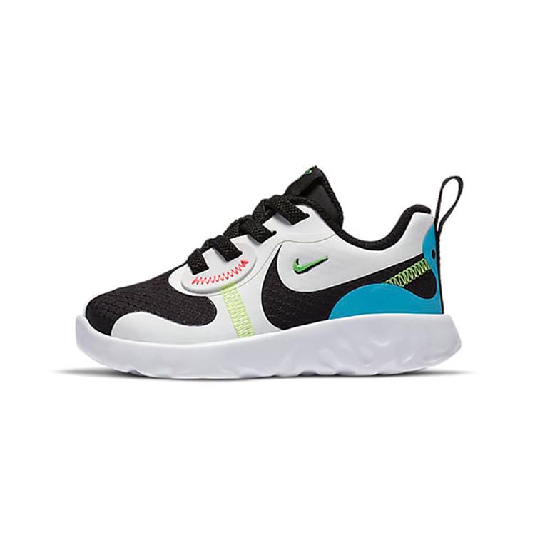 Nike Renew Lucent 2 Low top Toddler Shoes Black White Blue Infant And Toddler CN8553-101 22